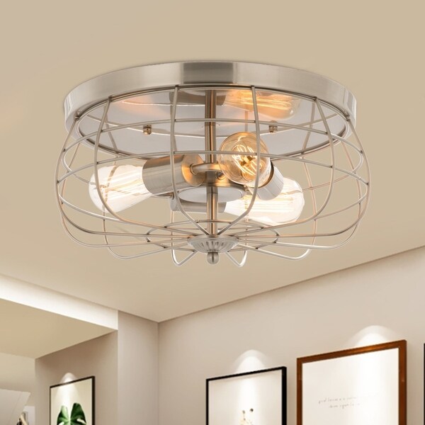 Chandeliers Ceiling Fixtures Industrial 5 Light Fan Style Semi