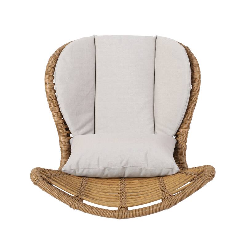La Habra Outdoor Wicker Club Chairs (Set of 2) by Christopher Knight Home