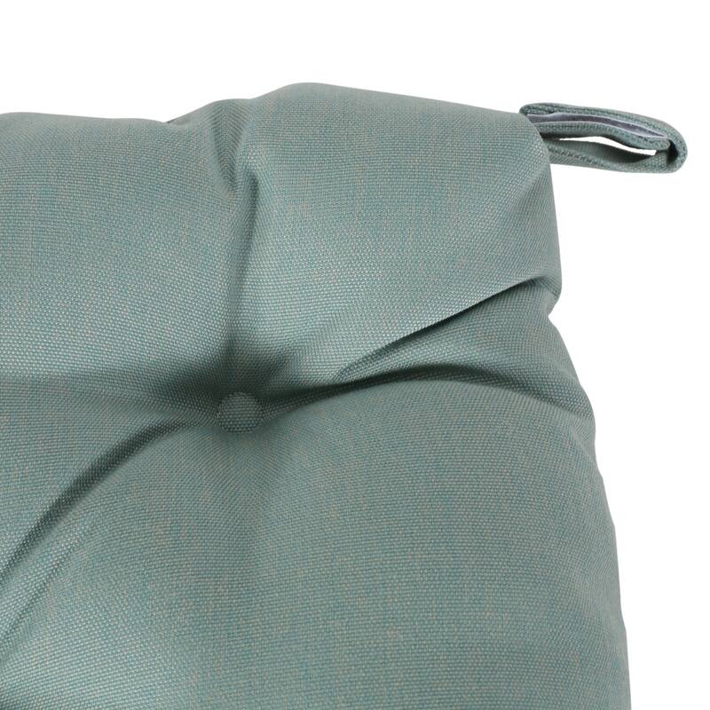 Bandel Indoor/Outdoor Fabric Classic Tufted Chair Cushion by Christopher Knight Home