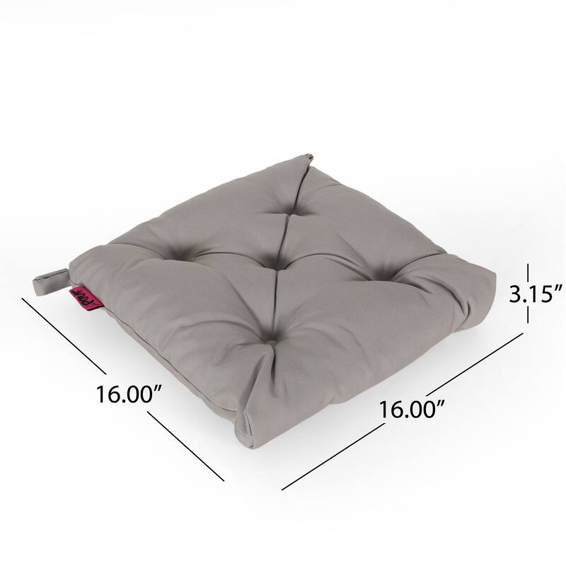 Bandel Indoor/Outdoor Fabric Classic Tufted Chair Cushion by Christopher Knight Home