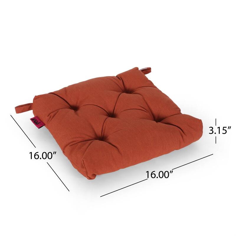 Bandel Indoor/Outdoor Fabric Classic Tufted Chair Cushion by Christopher Knight Home