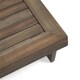 preview thumbnail 8 of 18, Sherwood Outdoor 4-Seater Wood Chat Set by Christopher Knight Home