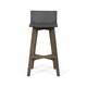 preview thumbnail 3 of 12, La Brea Outdoor Acacia Wood and Wicker Barstools (Set of 2) by Christopher Knight Home