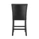 preview thumbnail 4 of 4, Concordia Faux Leather Counter Height Chair by Greyson Living (Set of 2)