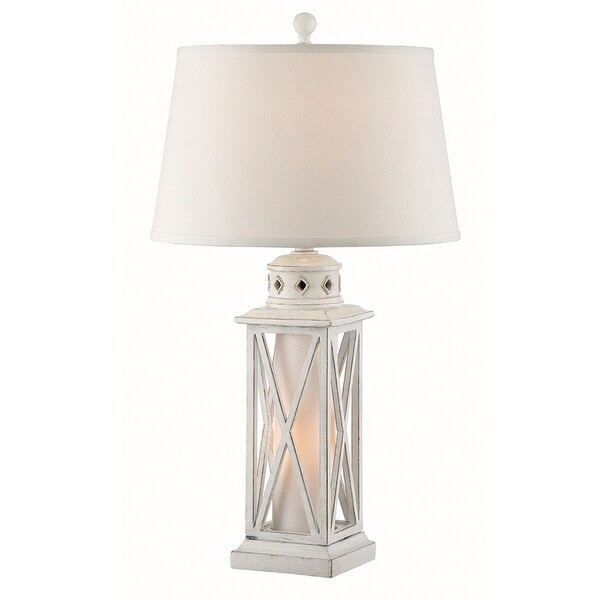 lantern table lamp with shade