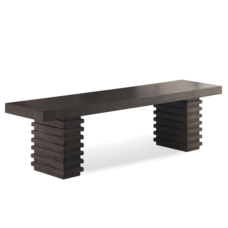 Steve Silver Milano Contemporary Dining Bench