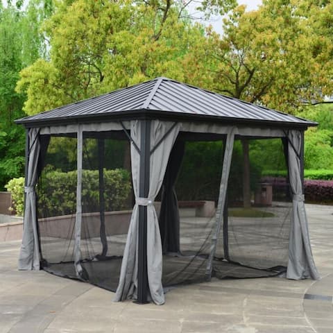 Steel Gazebos Pergolas Shop Online At Overstock