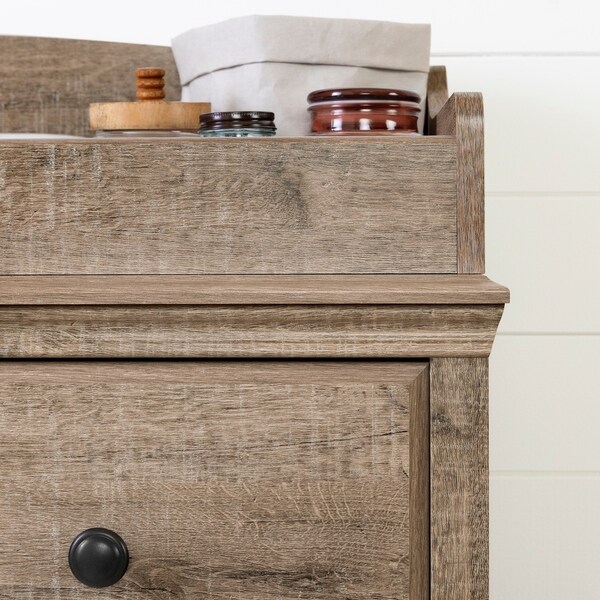 south shore angel changing table with drawers