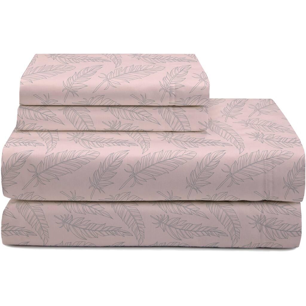 160 GSM Deep Pocket Brushed Cotton Flannel Bed Sheet Set