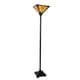 preview thumbnail 1 of 3, Tiffany Style Floor Lamp - Mission Design by Lavish Home
