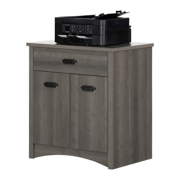 Shop South Shore Gascony Printer Cabinet On Sale Free Shipping