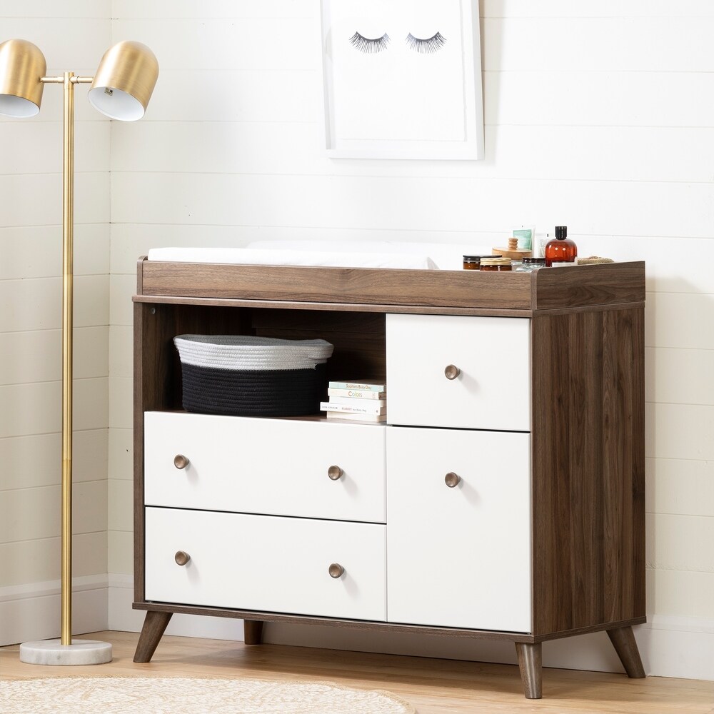 mid century modern changing table
