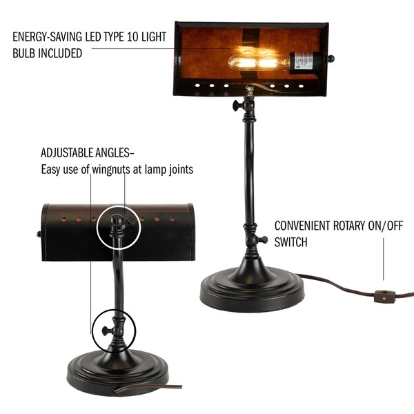 led bankers lamp