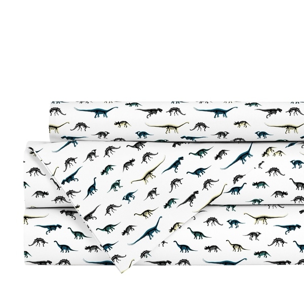 dinosaur queen sheet set