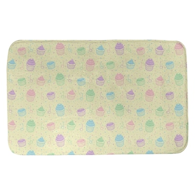 Classic Cupcake Pattern Bath Mat