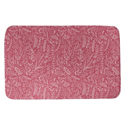 Classic Ditsy Floral Pattern Bath Mat