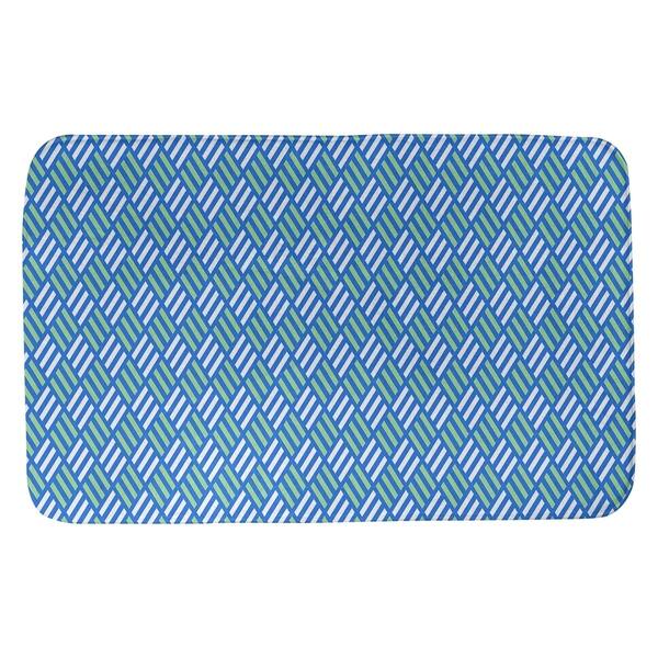 Two Color Stripe Diamonds Bath Mat Bed Bath & Beyond 28425209