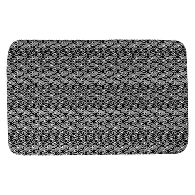 Classic Hexagonal Lattice Bath Mat