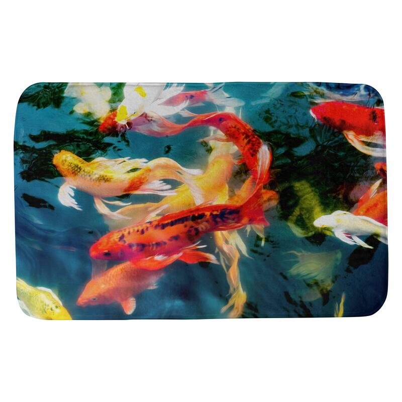 Duane Koi Pond Bath Mat Bed Bath & Beyond 28426064