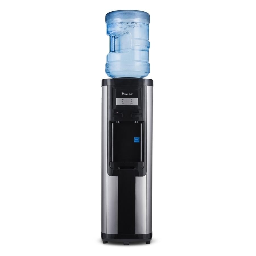 Magic Chef Water Dispenser Top Loading Hot/Cold Cooler Stainless Steel -  Bed Bath & Beyond - 28426155