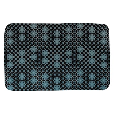 Ombre Lattice Bath Mat