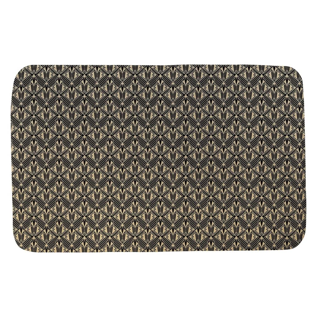 Classic Art Deco Bath Mat - Overstock - 28426405