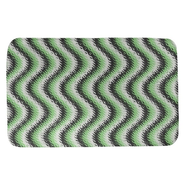 Wavy Stripes Bath Mat Overstock 28426455