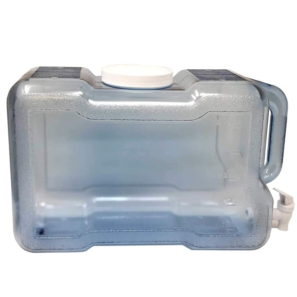 2 Gallon BPA Free Non Toxic FDA Grade Plastic Reusable Water Bottle Container Jug Made in USA, color_content