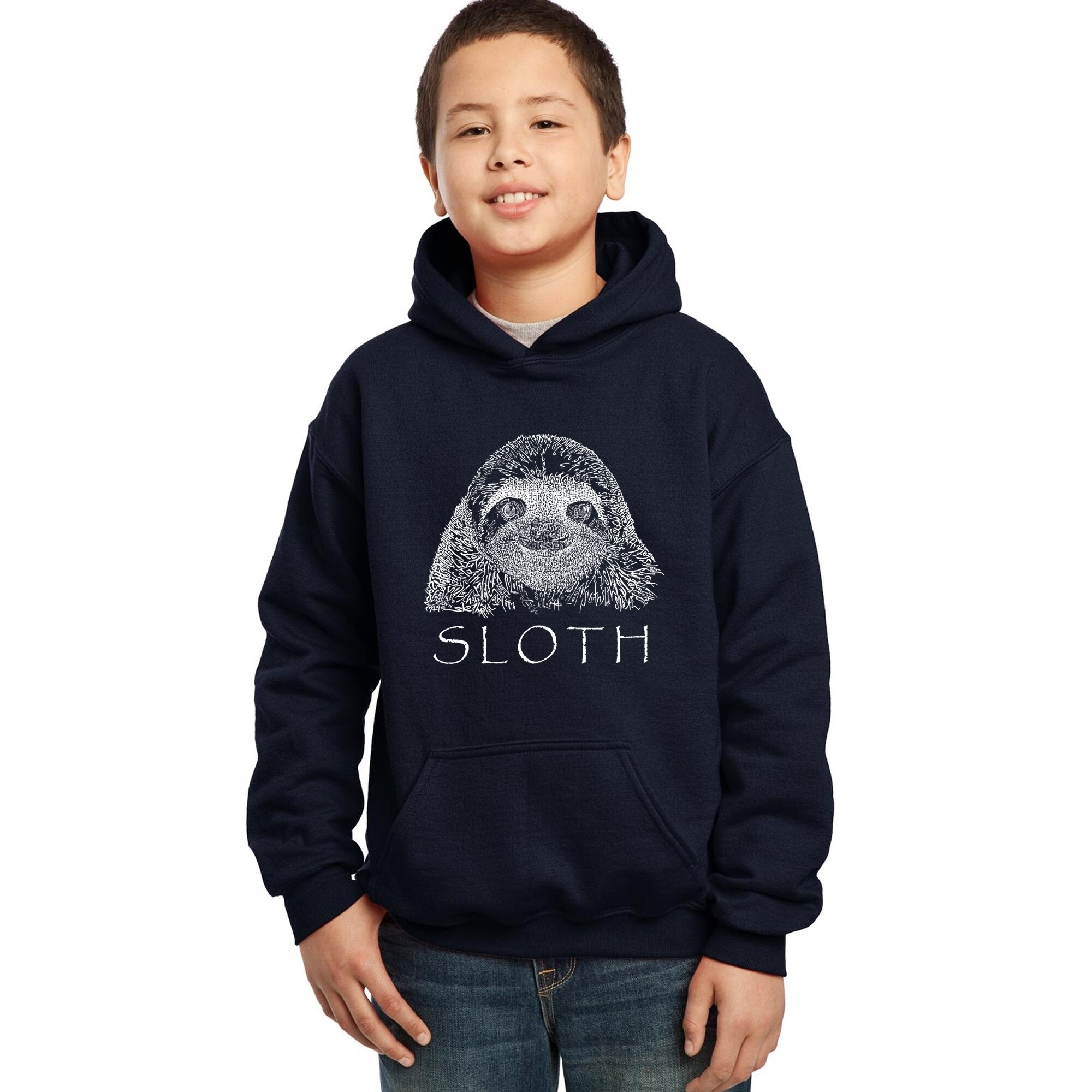 sloth hooded sweatshirt