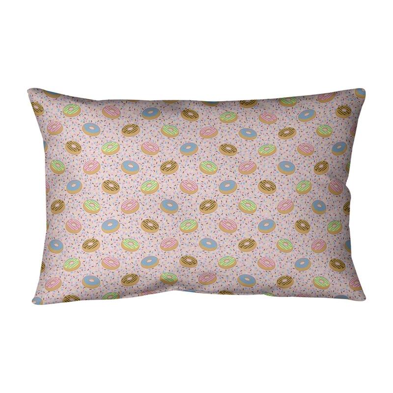 Donuts Pattern Outdoor Lumbar Pillow Bed Bath & Beyond 28426916