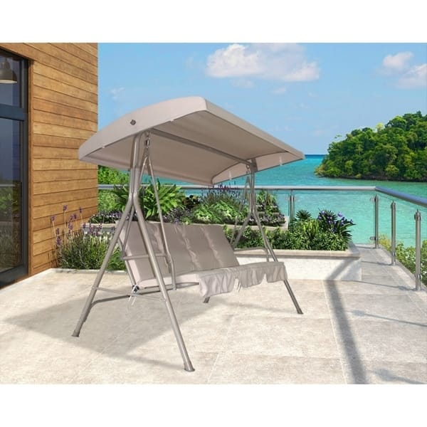 Shop Havenside Home Santos 3 Seater Adjustable Canopy Outdoor