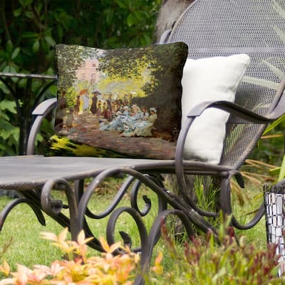 Monceau Park Indoor/Outdoor Pillow