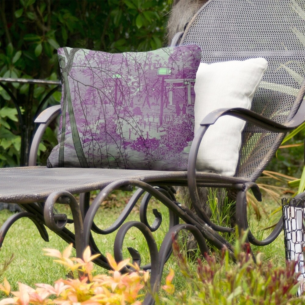 Purple Outdoor Cushions - Foter