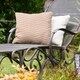 preview thumbnail 9 of 12, Rockport 3-color Fractured Stripes Indoor/Outdoor Pillow by Havenside Home 18 x 18 - Pink Blue & Yellow - N/A