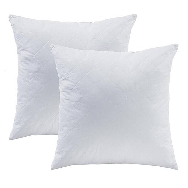 Cheer Collection Couch Pillow with White Pillowcase (Set of 2/28x28)