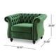 preview thumbnail 3 of 19, Westminster Chesterfield Club Chair by Christopher Knight Home