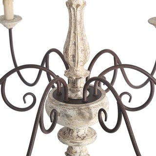 The Gray Barn Stable View 6-light French Country Chandelier Lighting Rustic Pendant Light - Chandeliers For Bedrooms by Overstock.com