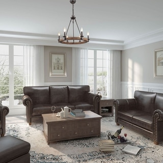 The Gray Barn Stable View 6-light Farmhouse Wood Lighting Pendant Chandelier - Chandeliers For Bedrooms by Overstock.com