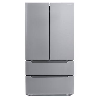 Buy French Door Double Drawer Refrigerators Online At Overstock