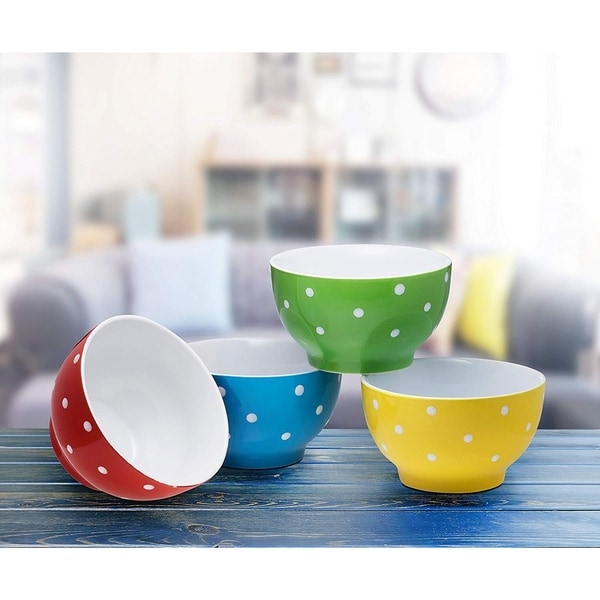 Everyday Ceramic Bowls - 20 oz. Set of 4