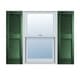 Builders Choice Vinyl Open Louver Window Shutters (pair) - Bed Bath 