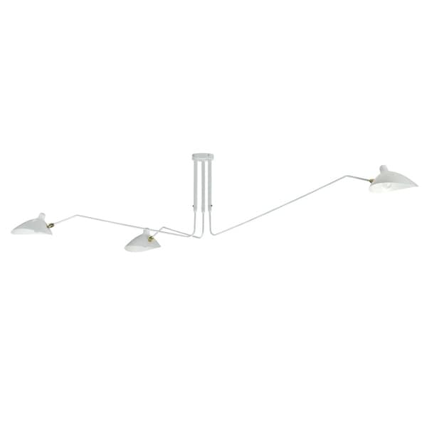 3 arm ceiling light