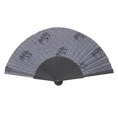 Handmade Bali Kingdom Silk Batik Fan (indonesia)