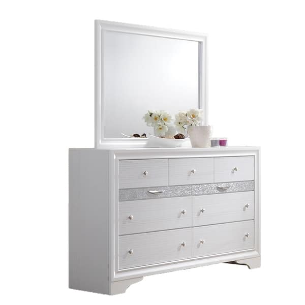 Shop Best Quality Furniture Catherine Dresser With Mirror And