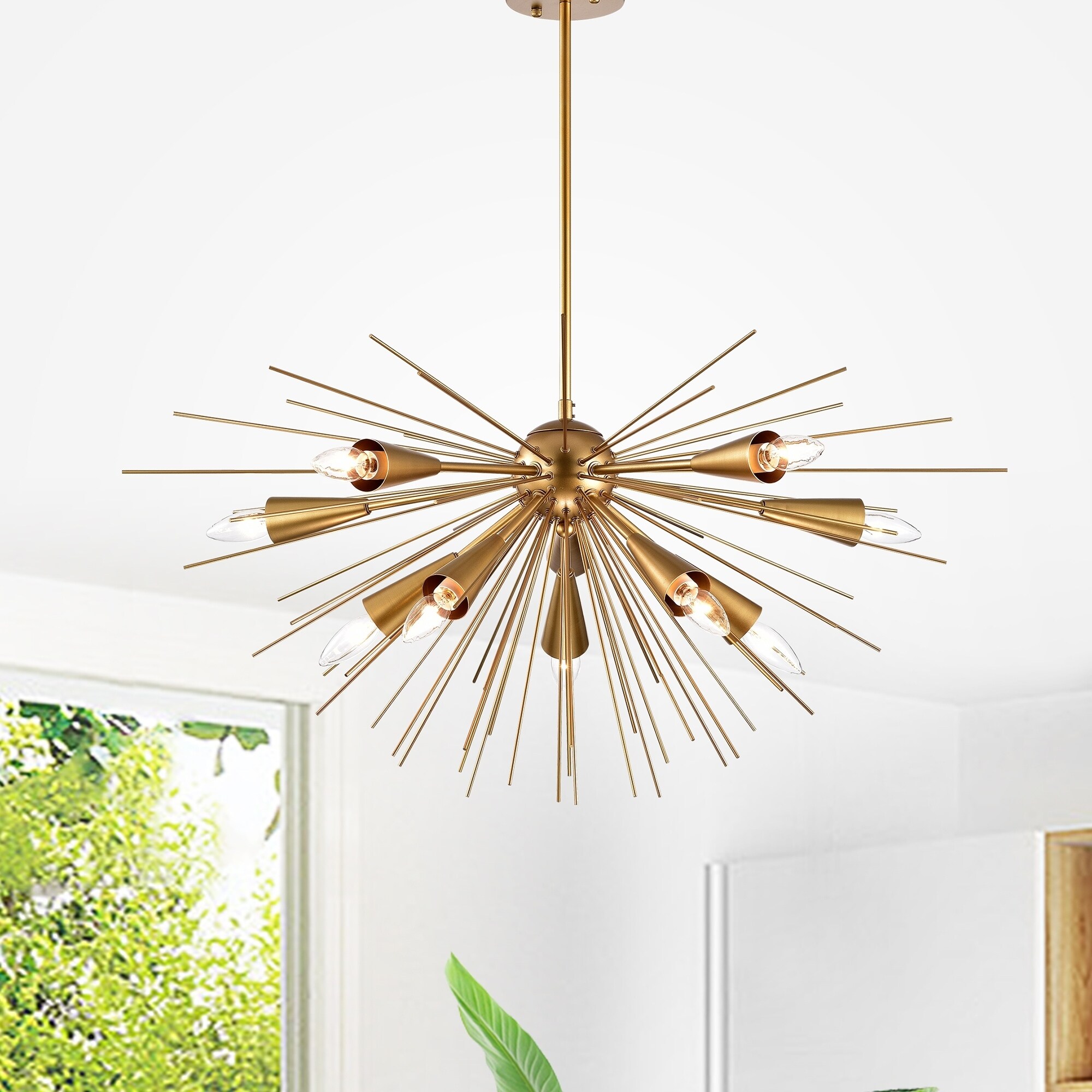 Aleks Bronze 10-light Chandelier - Chandeliers For Bedrooms by Overstock.com