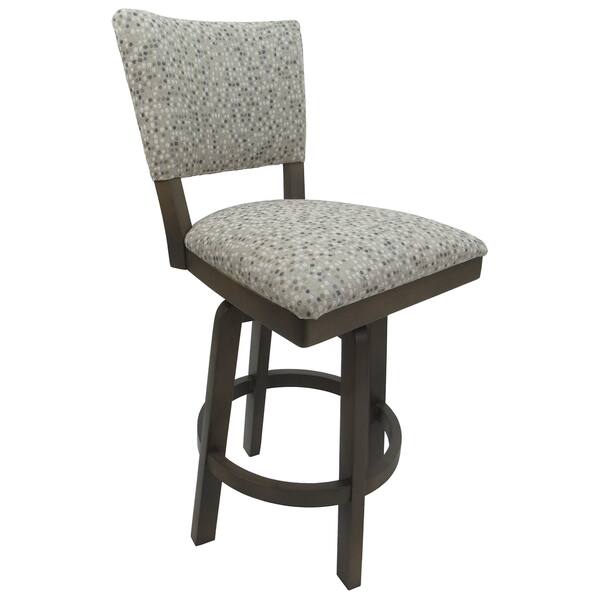 Counter Height Swivel Wood Bar Stool 26 Milan Spring Mix Seat Counter Height Swivel Wood Bar Stool 26 Milan Spring Mix Seat