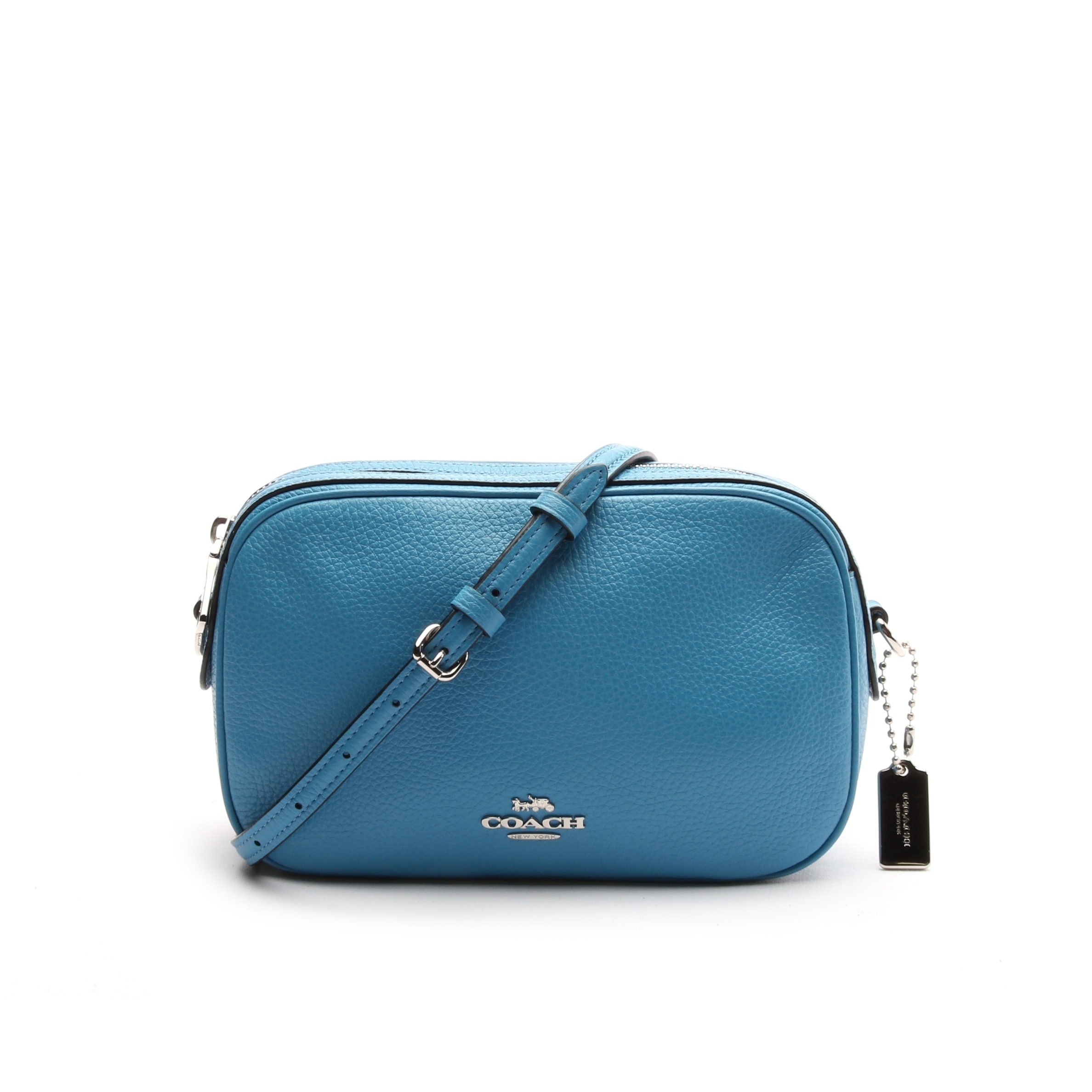 coach blue crossbody bag