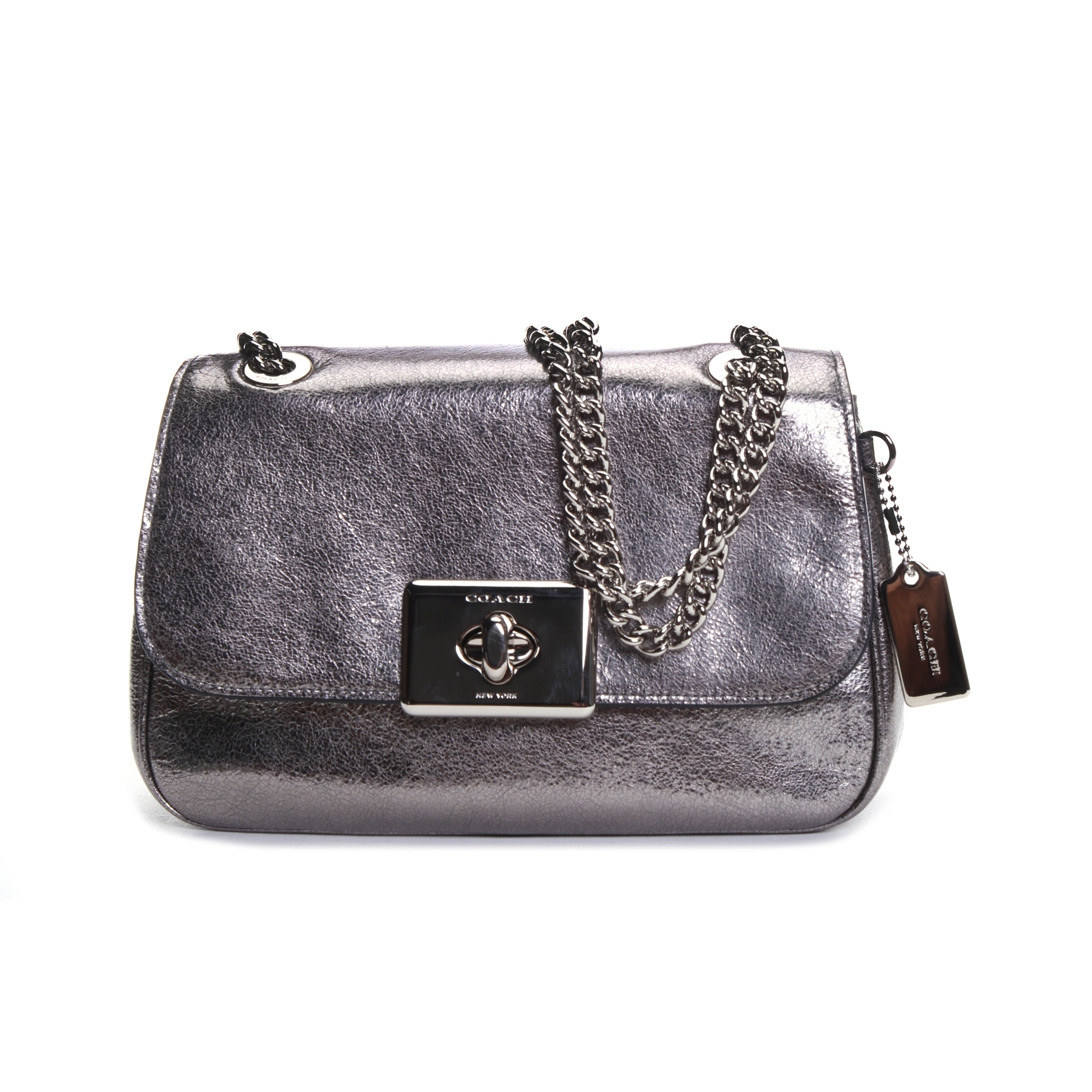 coach metallic crossbody bag