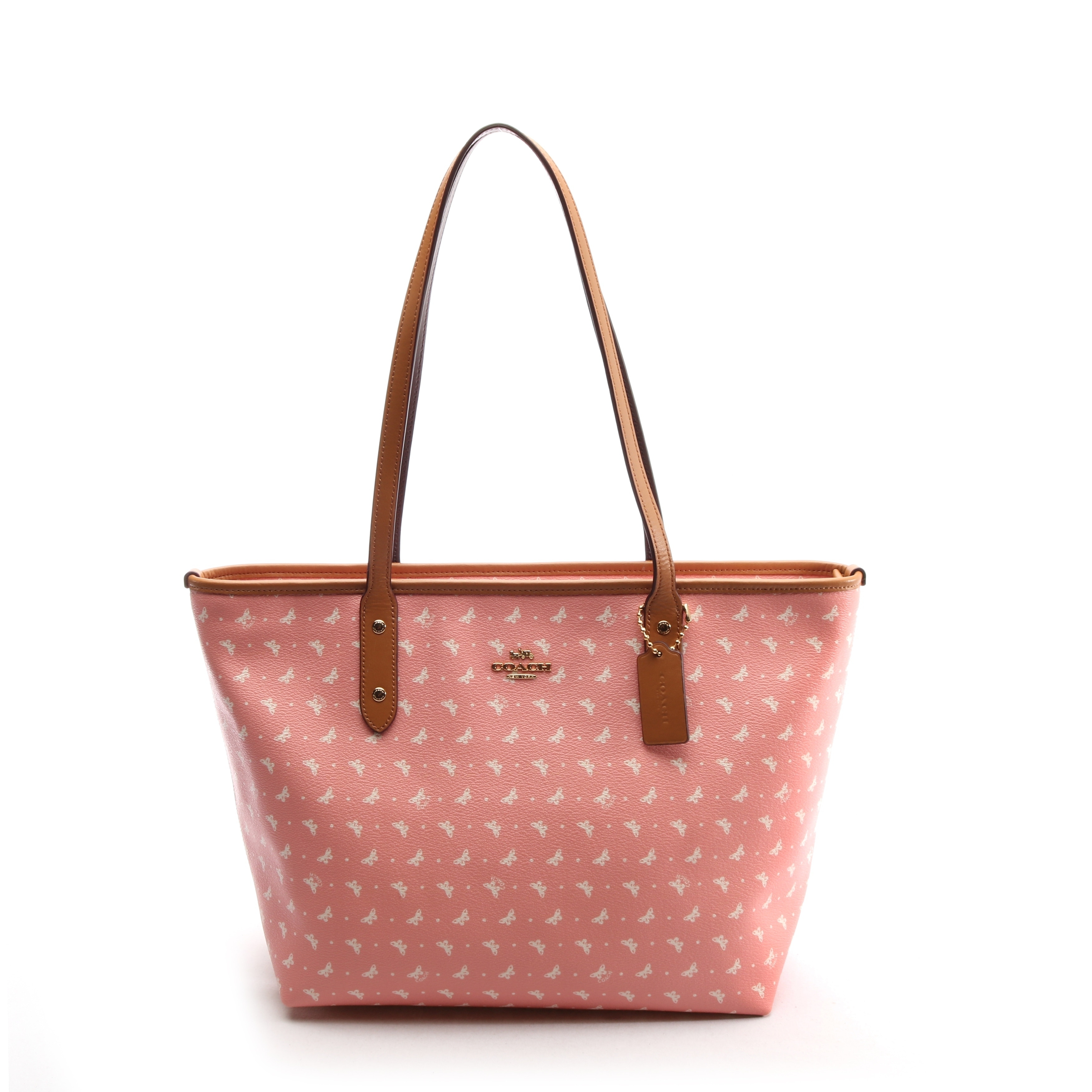 coach butterfly tote