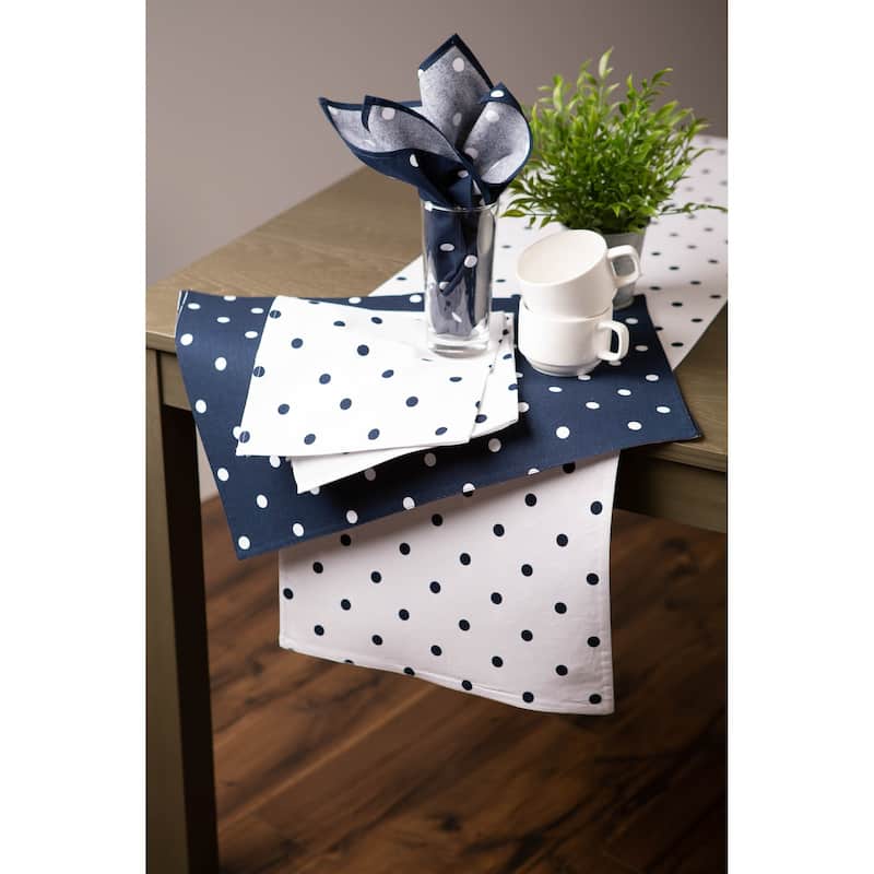 DII Reversible Polka Dot Placemat (Set of 4)